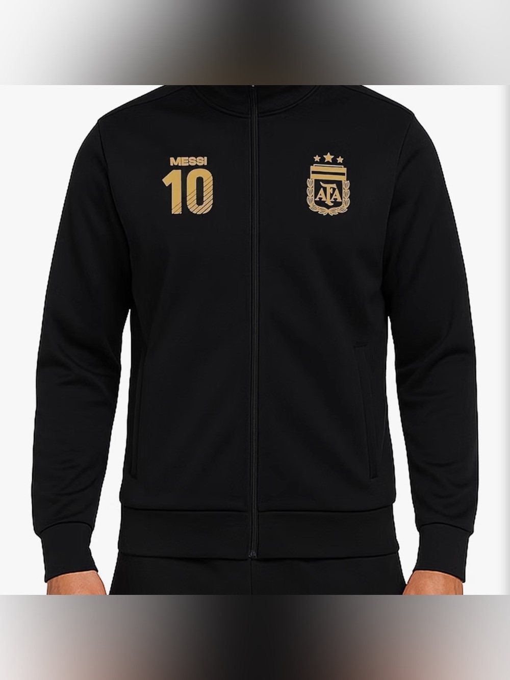 Icon Sports Argentine Football Association Lionel Messi Track Jacket Men’s XL